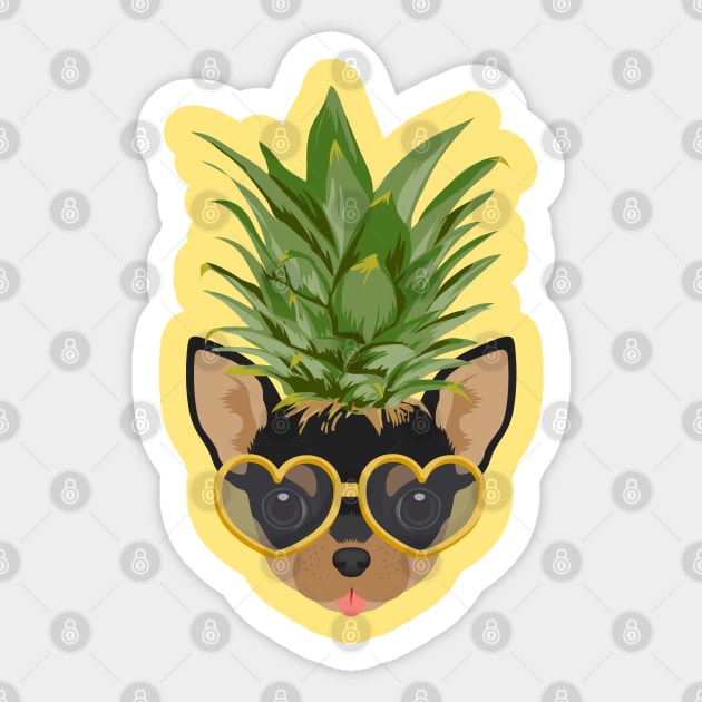 Pineapple paw print shirt on sale